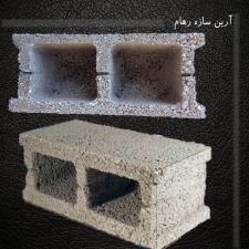 بلوک 15×20×40 دو جداره